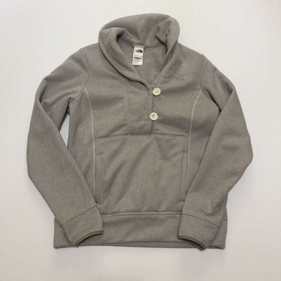 The North Face Jackets & Blazers - The North Face Pullover Button Sweater Fleece Coat